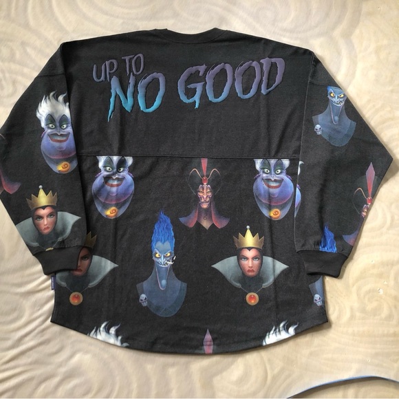 🎉SALE!!🎉 Disney Parks Up to No Good Villain Spirit Jersey Sz M - Picture 2 of 7